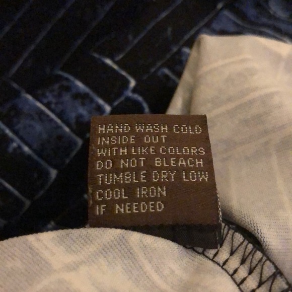 J. McLaughlin Emma Dress Catalina Cloth Black Blue White Size Medium - Picture 8 of 10